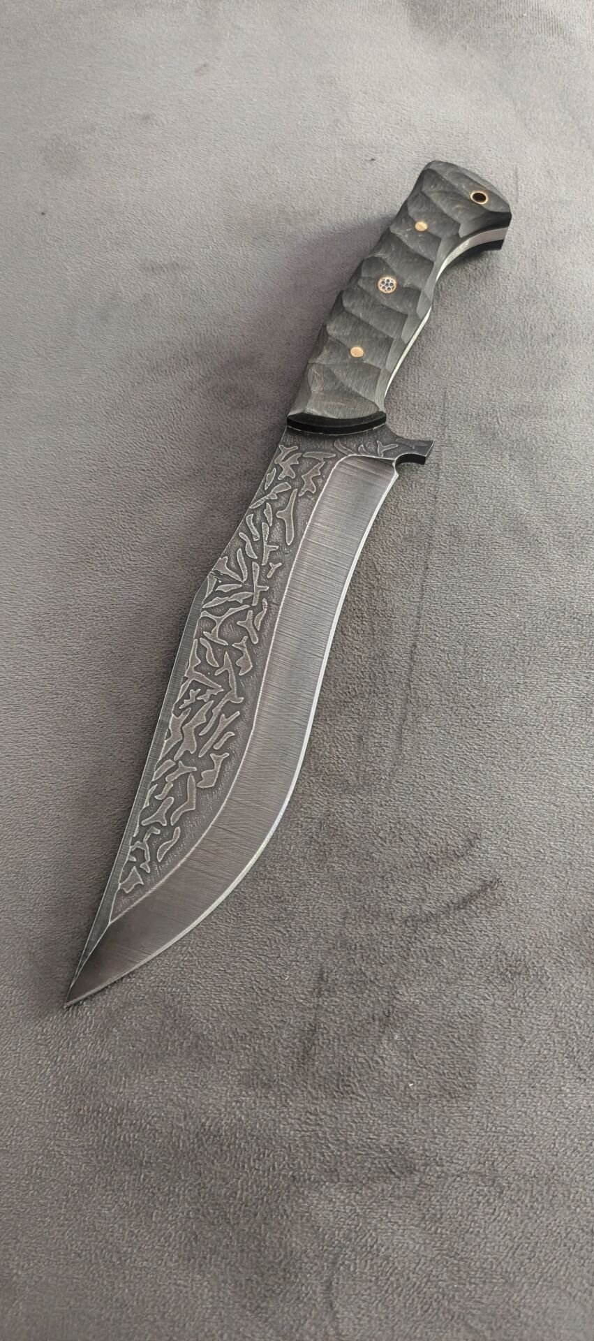 Yay celiği dövme  desenli avcı model deri kılıflı