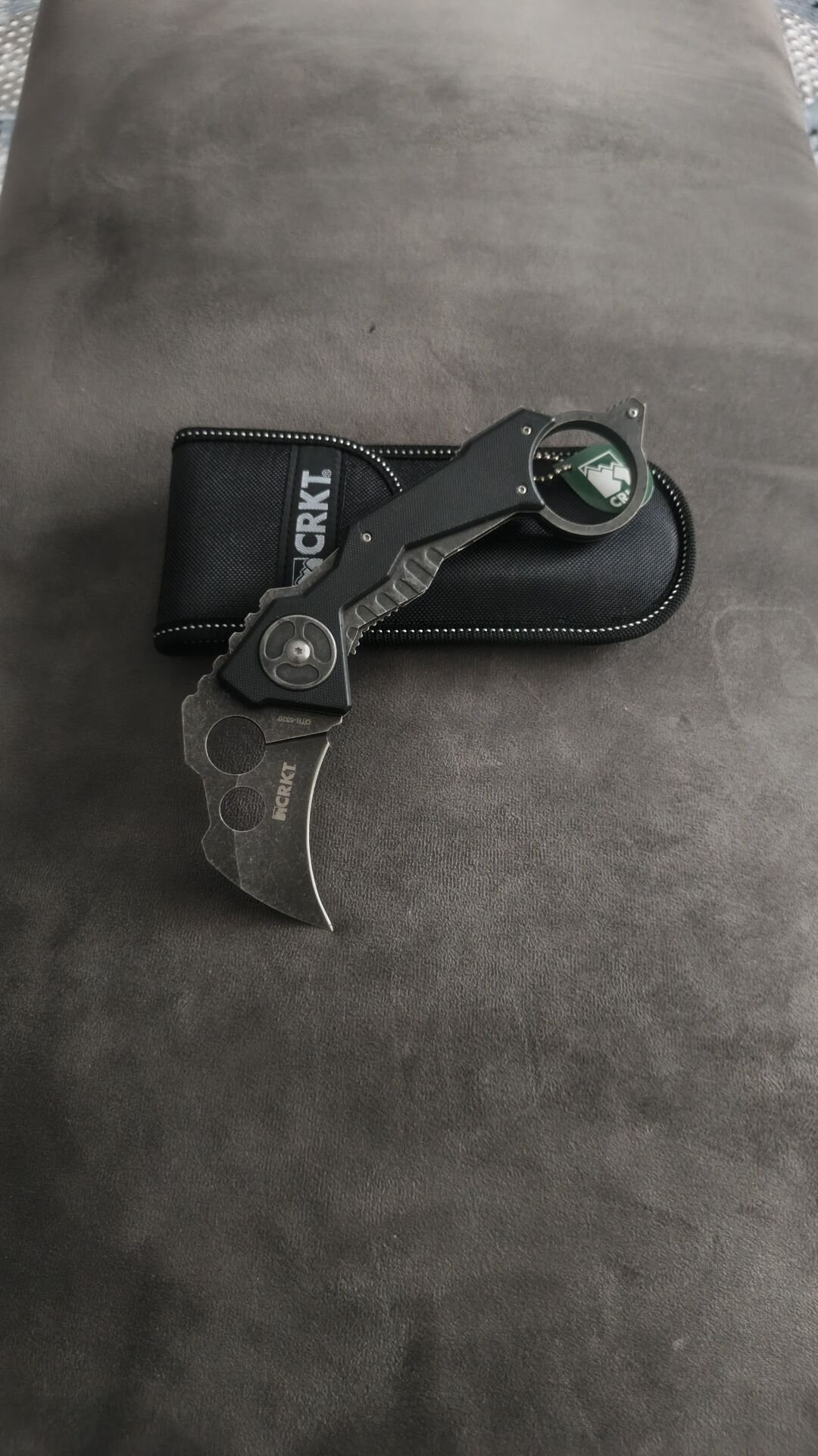 CRKT Karambit siyah orjinal kılıfınla büyük boy