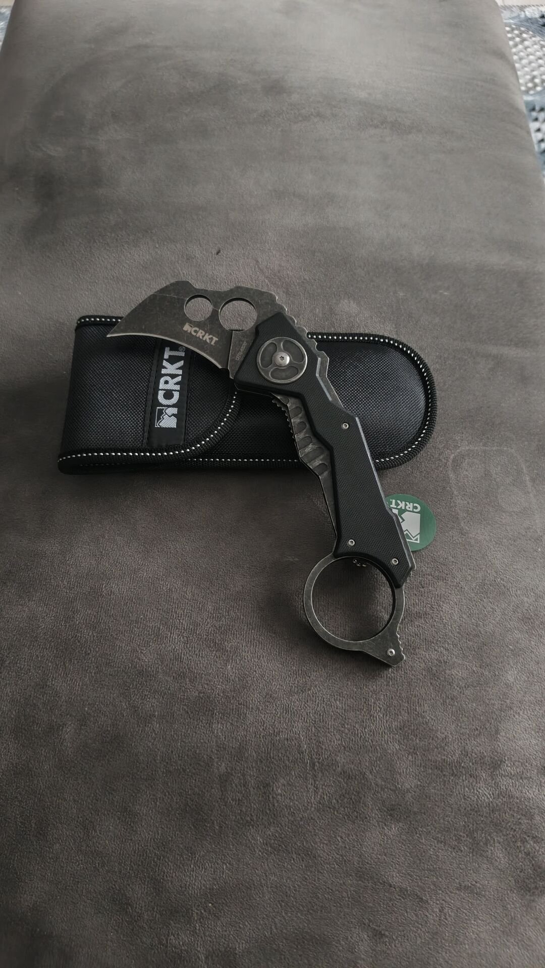 CRKT Karambit siyah orjinal kılıfınla büyük boy