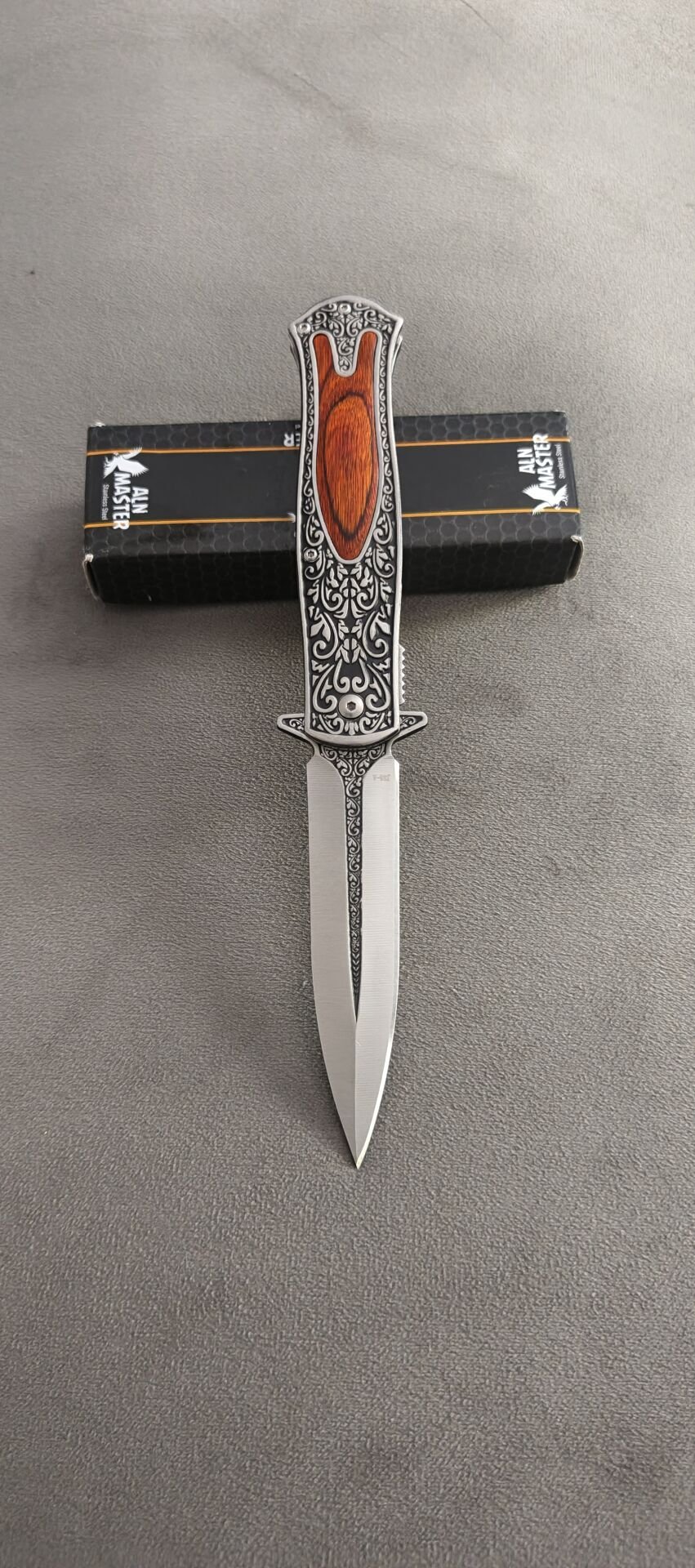 Kabartma desenli ahşap  renk yarı otomatik caki