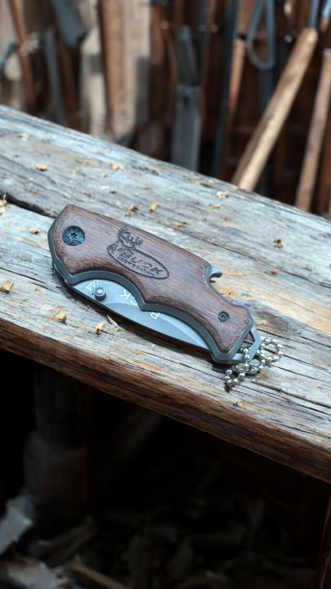 Buck Mini cakı ceviz kabza