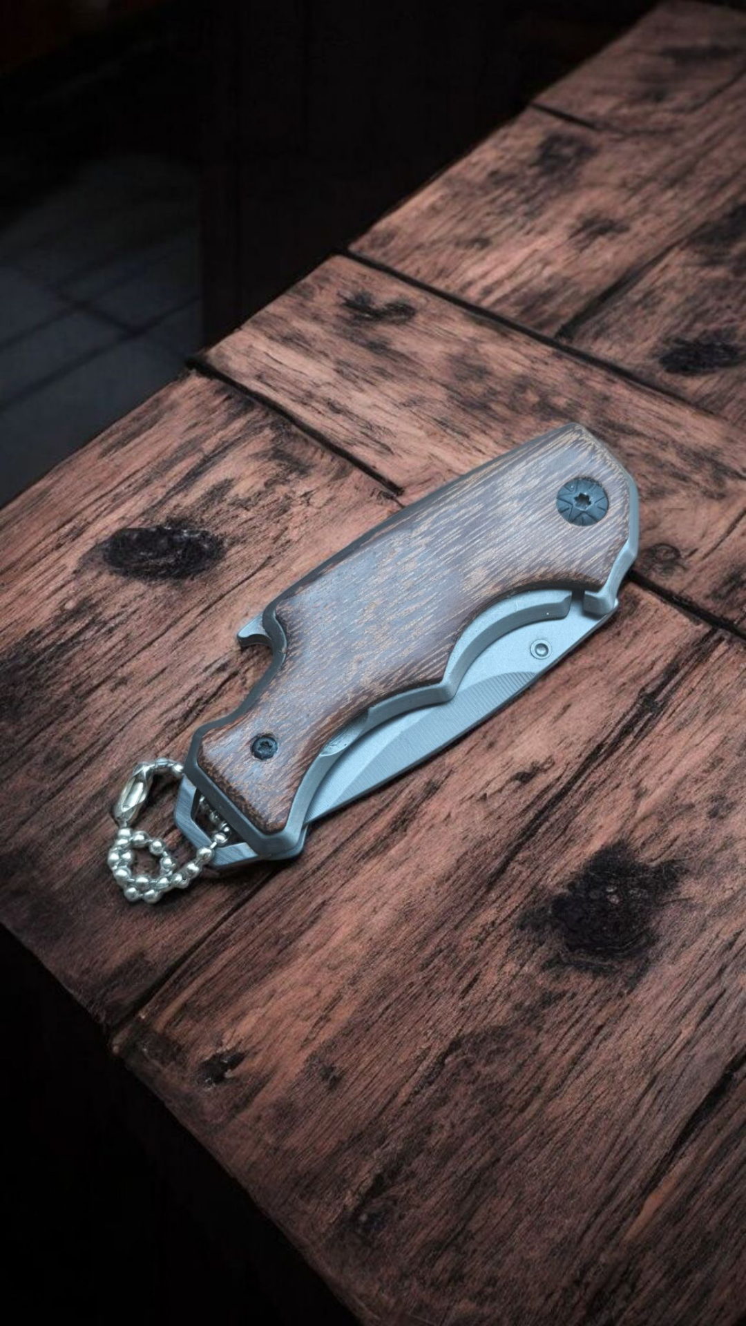 Buck Mini cakı ceviz kabza