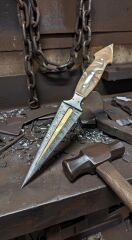 Damascus Cama  damas balcak cevis kabza