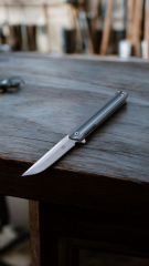 D2 cakı  celik kasa kemer klipsli icten kilitli titanyum kaplama