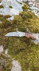 Damascus Şam celiği  Damas balcak  Geyik Boynuzu kabza