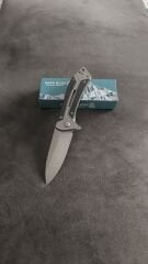 HAPS BUGS  8CR14MOV  Titanyum kaplama kemer klipsli güzel bir cakı