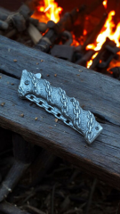 Mtech celik kasa zincir desen siyah Renk cakı