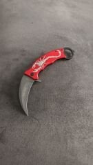 COLD  STEEL F92 Serisi Akrep kabartma desenli karambit