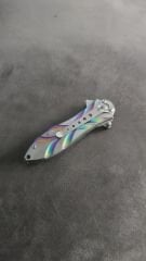 Haps Bugs celik kasa hançer model yari otomatik cep cakisi