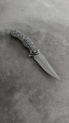 Swat zincir kabartma desenli celik kasa yari otomatik kemer klipsli