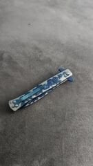 Gül kabartma desenli yarı otomatik kemer klipsli