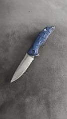 Mtech yari otomatik mavi kabza kemer klipsli