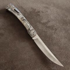 Sedef kabza kabartma desenli  balcak cep cakisi