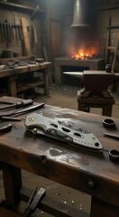 Swat titanyum kaplama kemer klipsli cakı