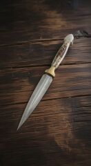 Pirinc balcak geyik boynuzu kama